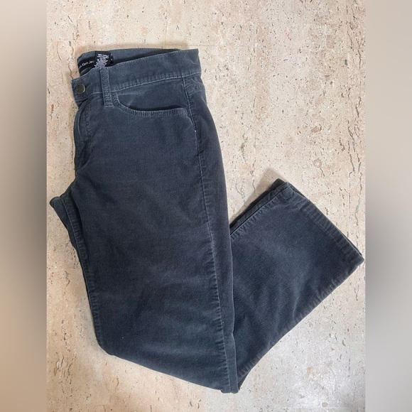 Calvin Klein Jeans Pants - Calvin Klein Jeans Straight Corduroy Jeans Dark Gray/Black Women’s Size 6P